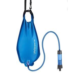 LifeStraw Flex Water Filter w/ Gravity Bag Camping Emergency Hiking Storage New